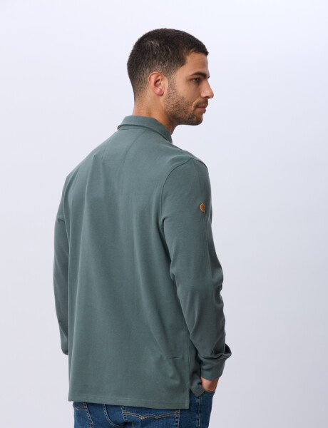 REMERA POLO JERSEY Verde