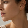 Aros Siena de oro amarillo 18K con brillantes Aros Siena de oro amarillo 18K con brillantes