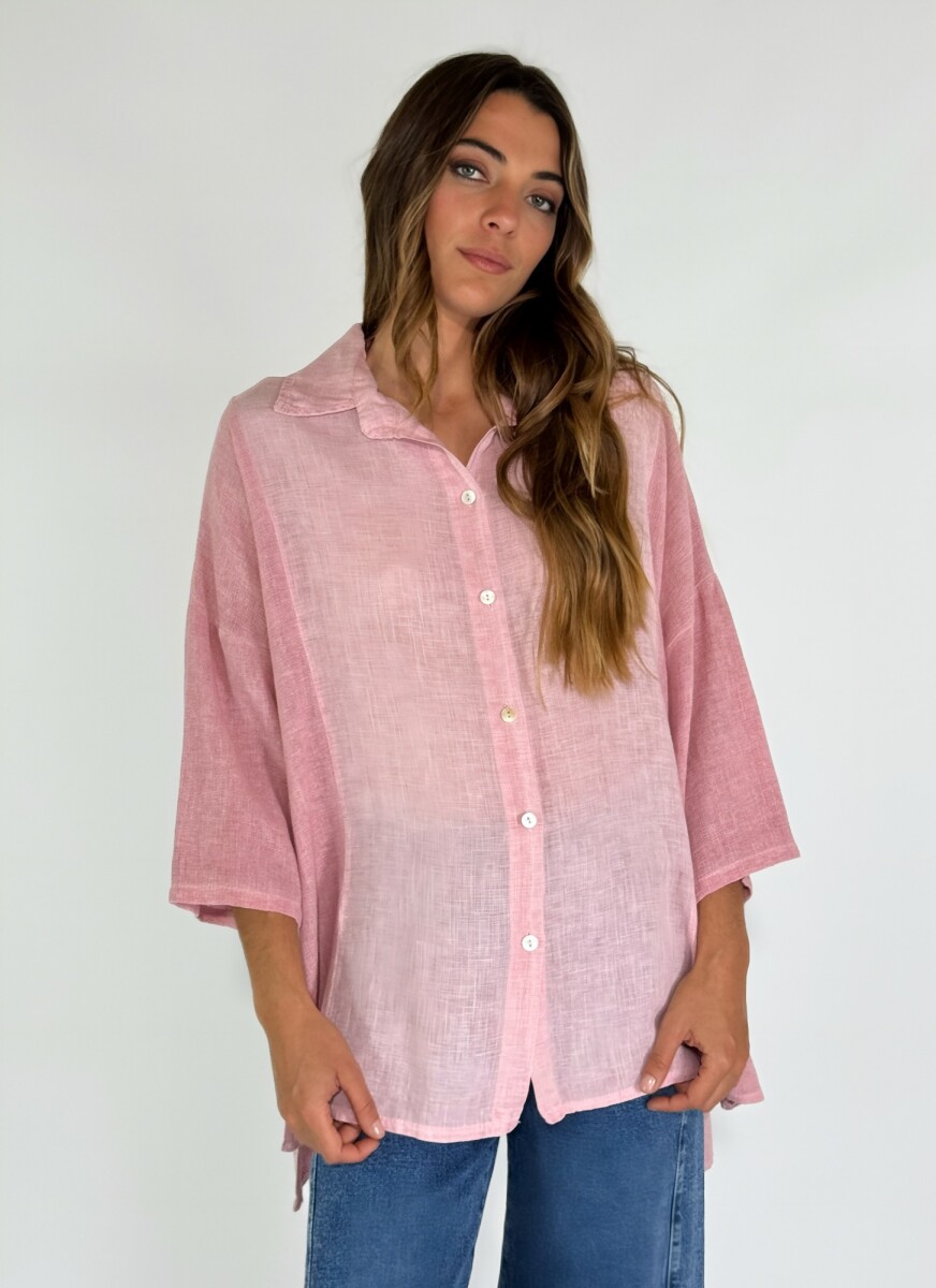 CAMISA VERNAZZA - ROSA 