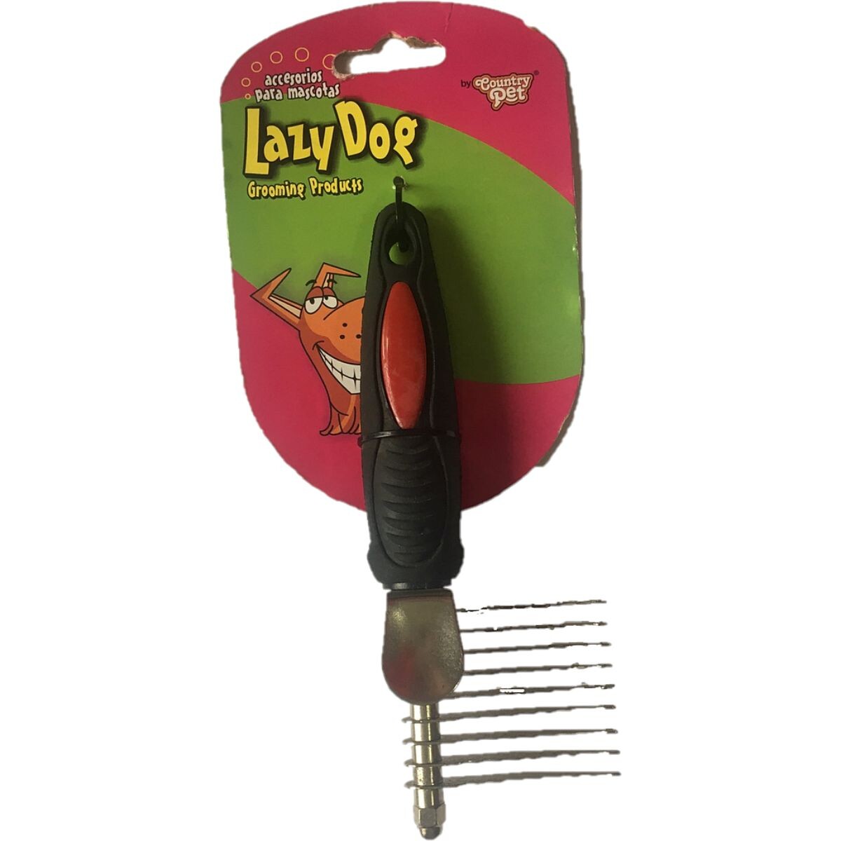 PEINE SACANUDO MANGO ROJO 