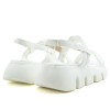 Sandalias - Chill Sunday - Chill Sunday Sandalia doble tira c/pulsera Mujer de Mujer - S3-1 Blanco