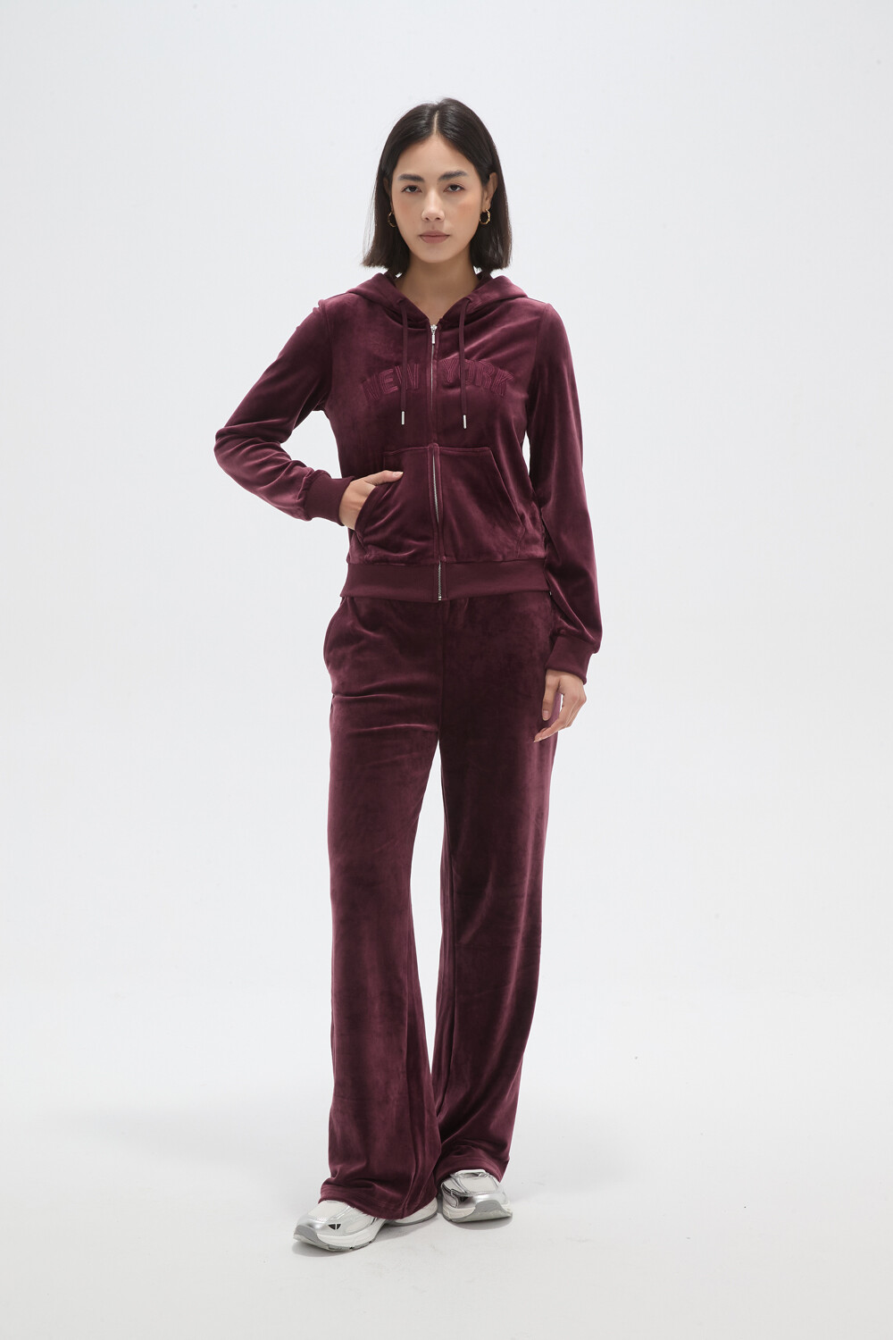 Campera Tanoa Cereza Oscuro