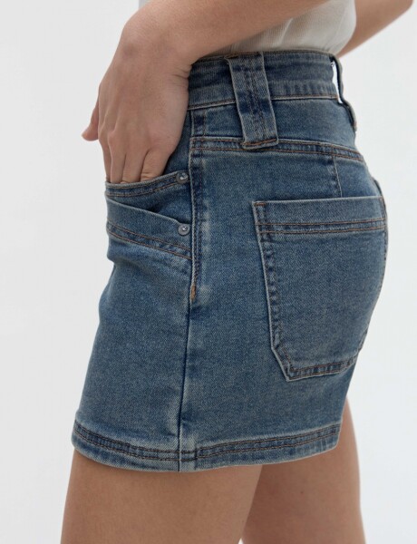 Short Felicia Blue