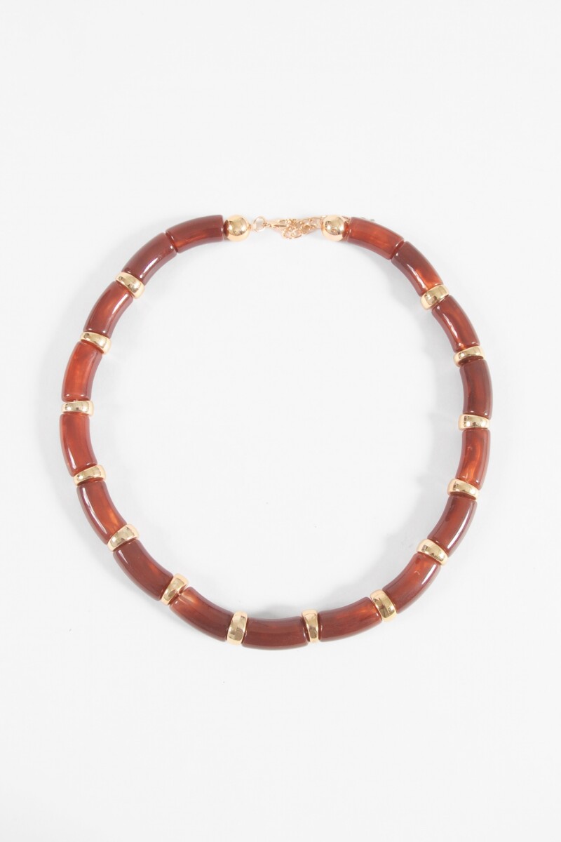 Collar cuentas carey carey