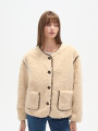 Campera Selenia Beige Claro