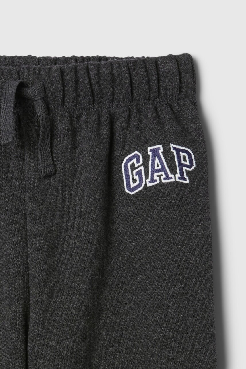 Pantalón Deportivo Logo Gap Toddler Niño B85 Charcoal Hthr Grey