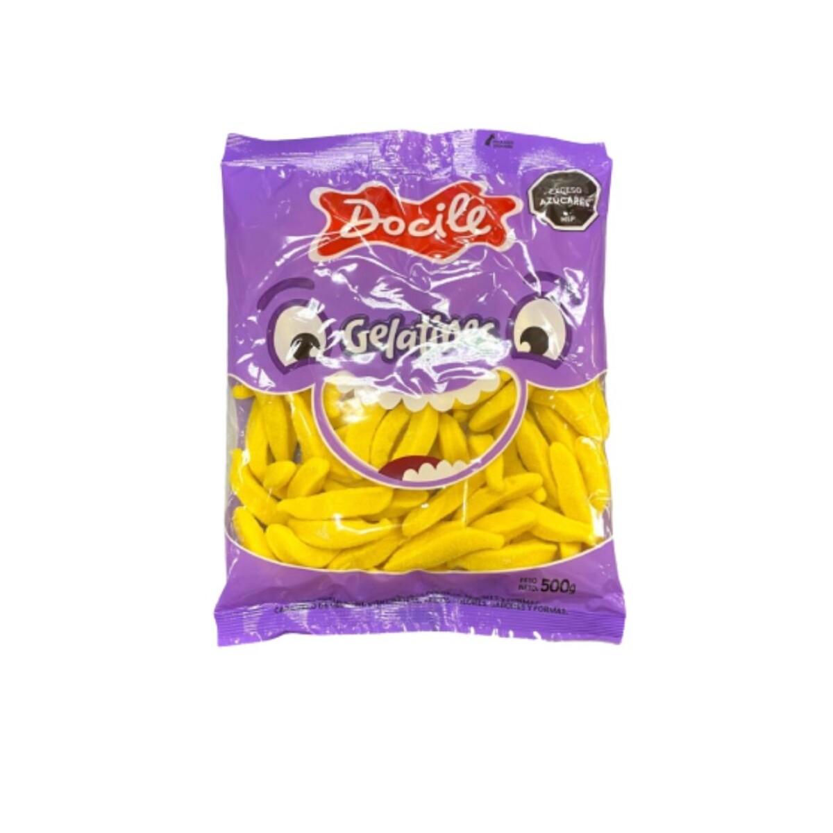 GELATINA DOCILE 500G BANANAS 