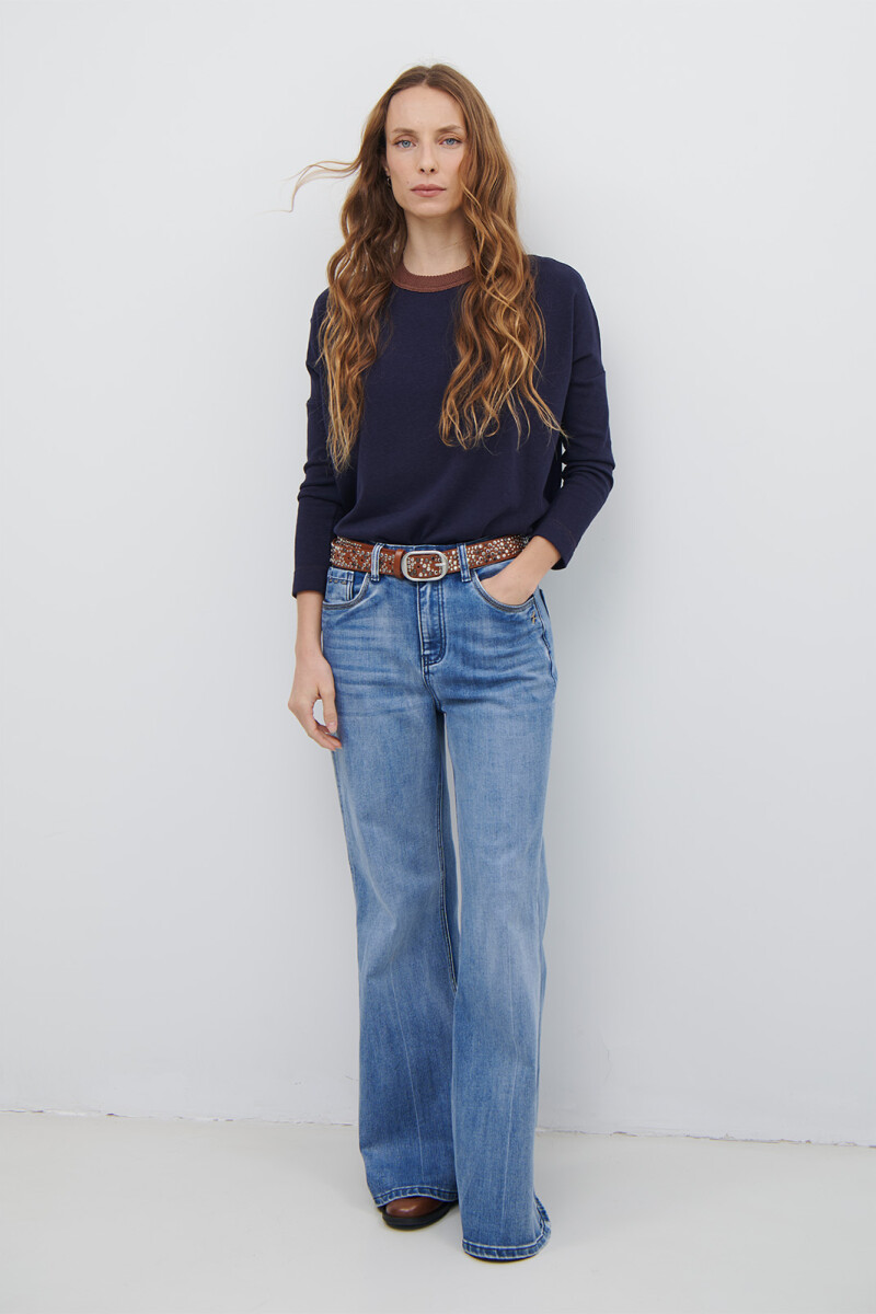 JEAN CHELSEA AZUL CLARO