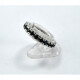 Anillo Sinfin En Oro Blanco Y Zafiros Anillo Sinfin En Oro Blanco Y Zafiros