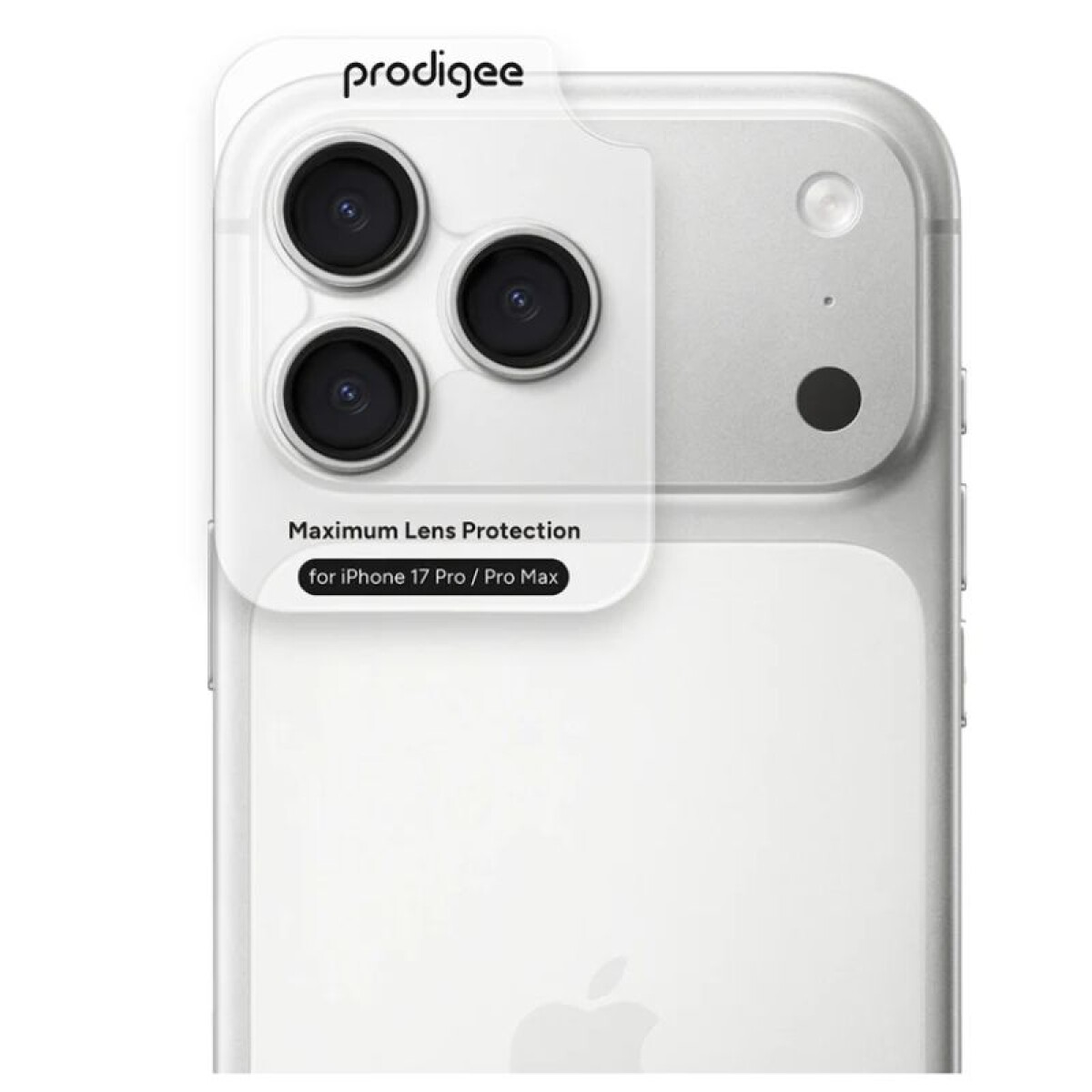 Protector de Camara Prodigee iPhone 17 Pro/Pro Max - Silver 