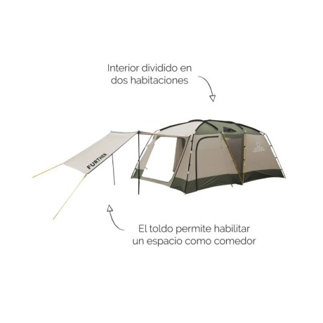 Carpa para 6 personas Borneo VI – National Geographic Carpa para 6 personas Borneo VI – National Geographic