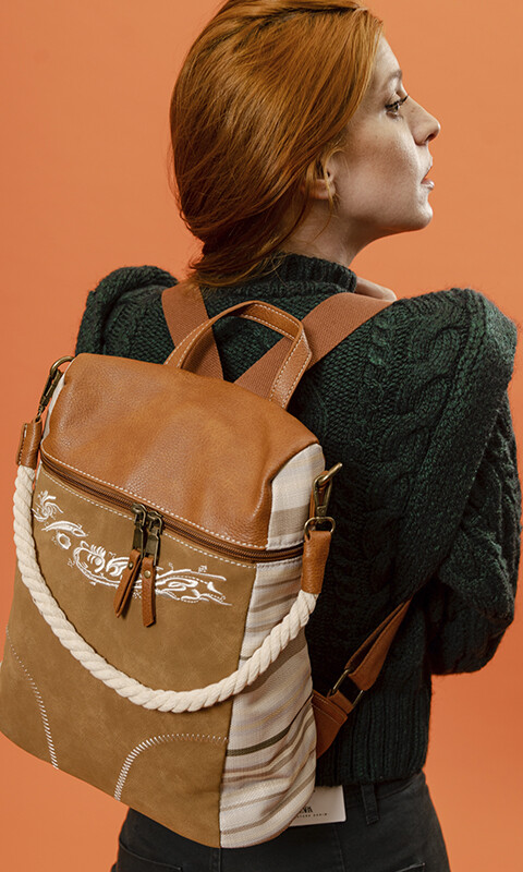 MOCHILA PRETORIA HABANO