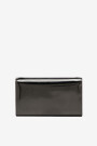BILLETERA / MINIBOLSO 1DR CUER Negro