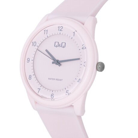 Reloj Análogo Q&Q VS60J010Y Resistente Al Agua Rosa,Rosa,Rosa