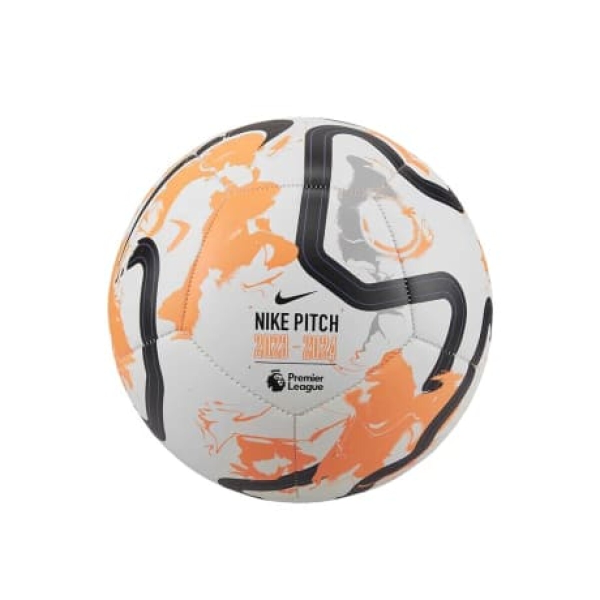 Pelota Nike Futbol Pitch White/Total Orange - S/C 