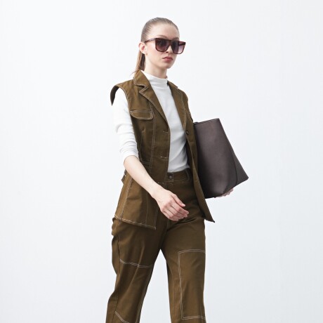 PANTALON CEYLAN Verde Musgo