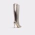 AGATHEA PEWTER METALLIC SYNTHETIC PEWTER