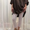 Calza Capri Lace Blanco