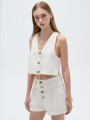 Chaleco Tilae Blanco