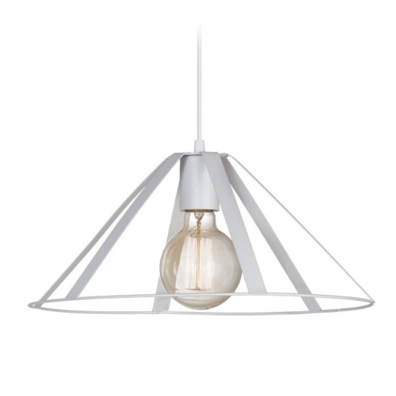 COLGANTE ESQUEL 1L CONICO BLANCO E27 COLGANTE ESQUEL 1L CONICO BLANCO E27