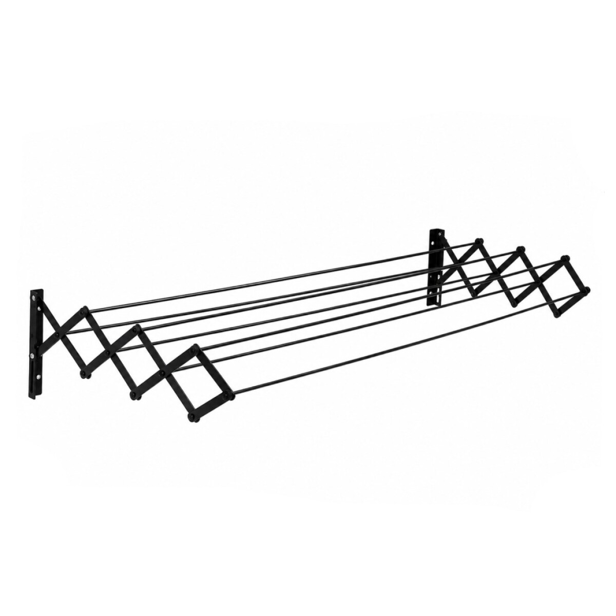 TENDEDOR PLEGABLE DE PARED NEGRO 1 MT - NEGRO 