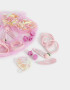 Sets Pelo Infantiles En cajita Set De Accesorios Pelo - Rosa Claro