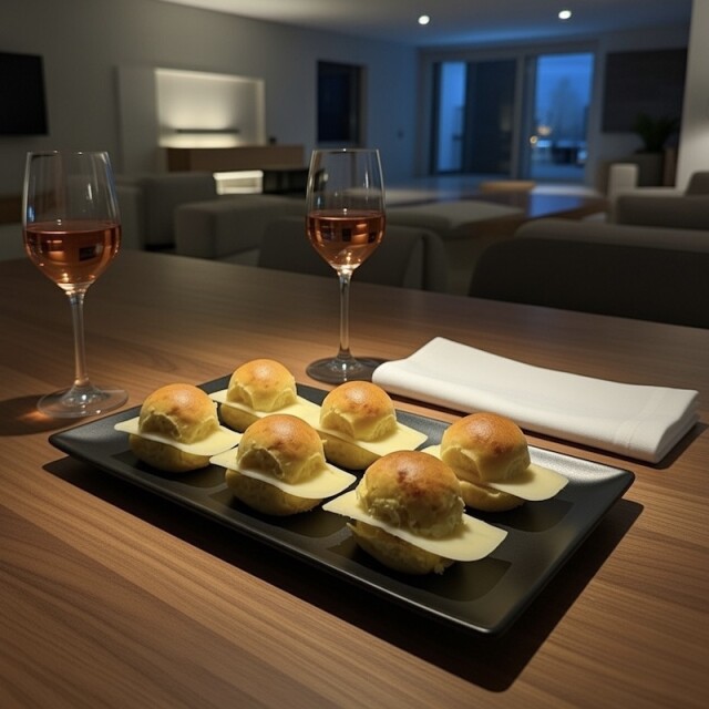 6 Pebetes de Queso 6 Pebetes de Queso