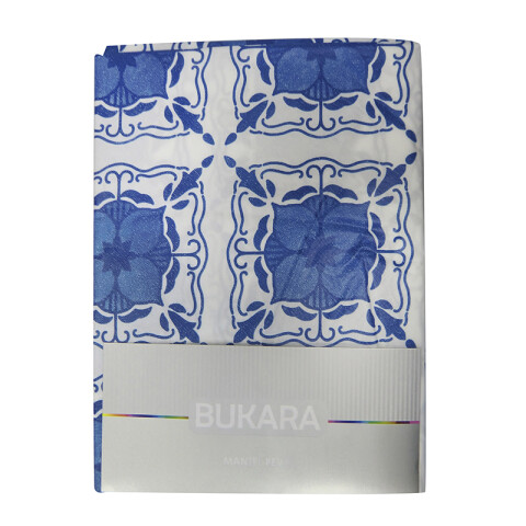 Mantel Bukara Peva 140 x 210 cm 1583 AZULEJO AZUL