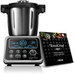 Robot de cocina TotalChef 1700W. 20 Func. 3.5 Lts. negro