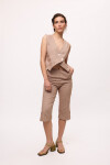 Pantalón Capri Marron