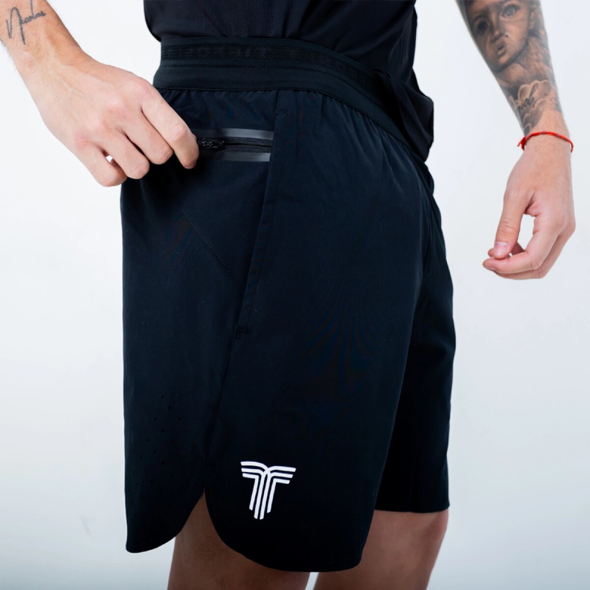Short Unisex Tiffosi Sport - Negro 