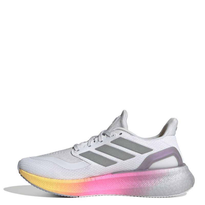 Championes de Mujer Adidas Pureboost 5 Gris - Plateado - Naranja
