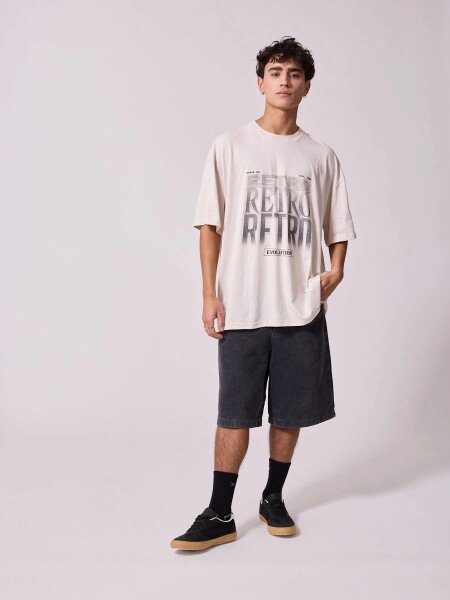 T-SHIRT DIXIE MOYA BEIGE