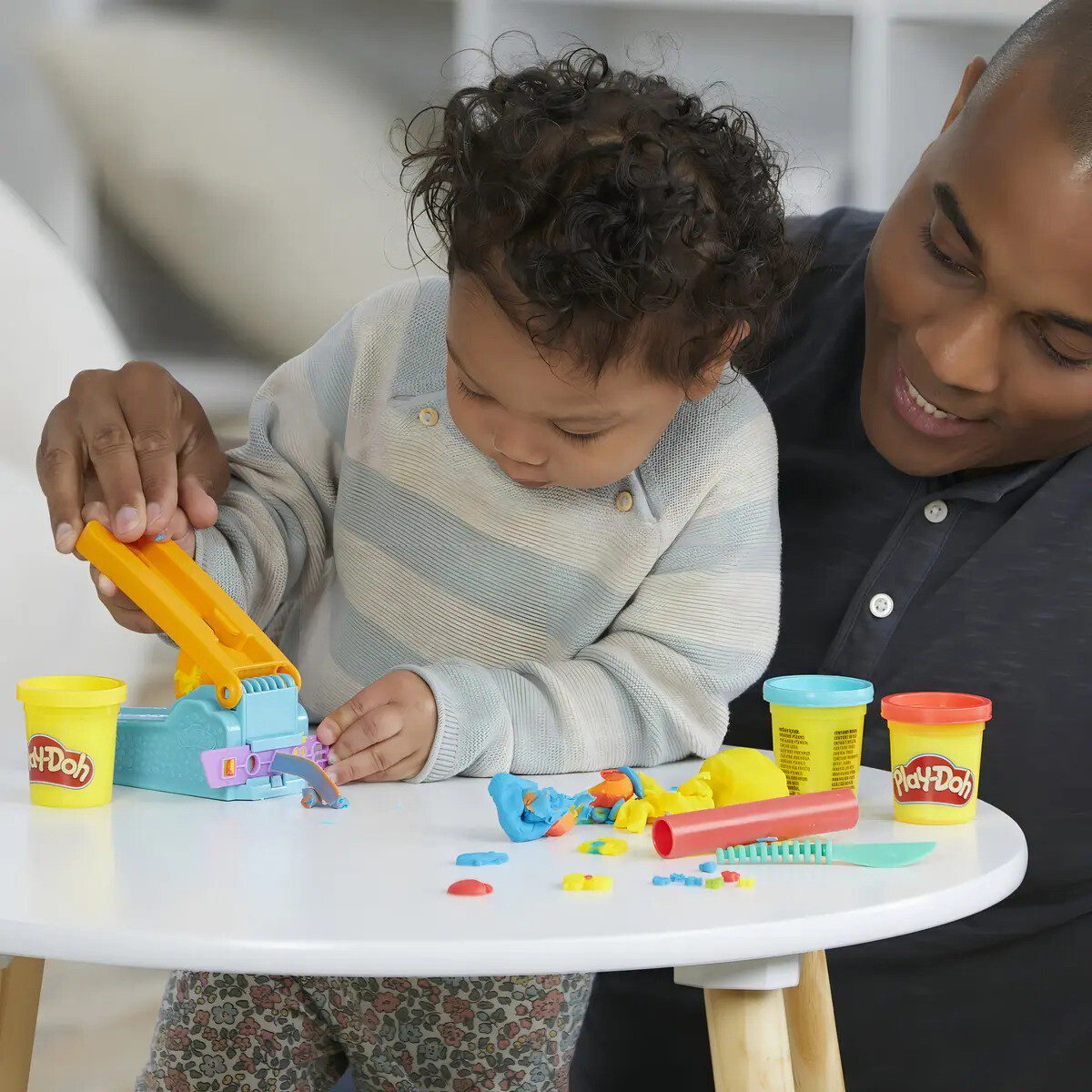 Set Play Doh Plastilinas Starters Fábrica De Diversión 
