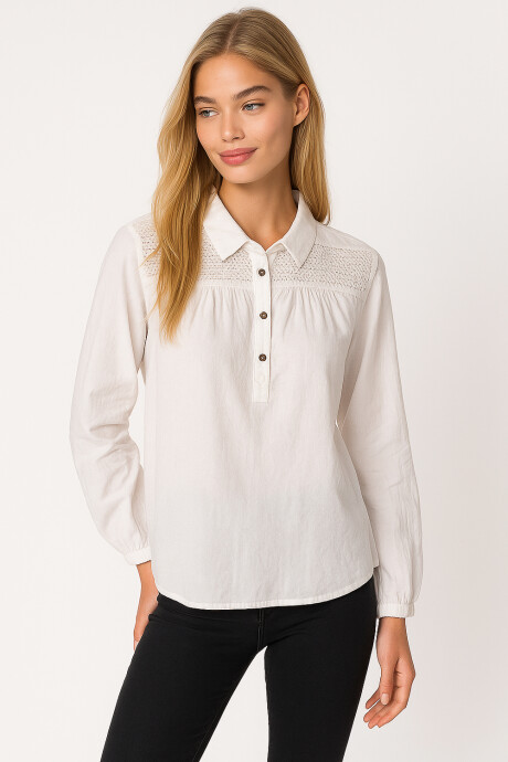 Blusa Mingui Blanco