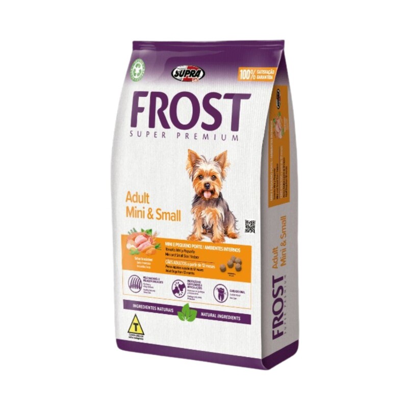 FROST PERROS ADULTOS RAZAS PEQUEÑAS 2.5 KG