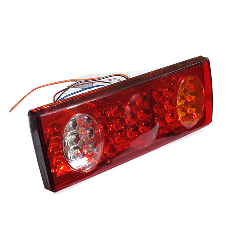 FAROL MERCEDES BENZ TRASERO 33 LED 24V CAMION 33X14CM DER / IZQ - FAROL MERCEDES BENZ TRASERO 33 LED 24V CAMION 33X14CM DER / IZQ -