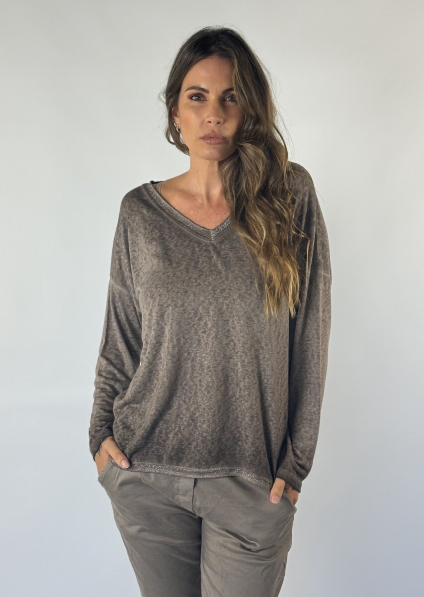 BLUSA MIRELLA - VISÓN 