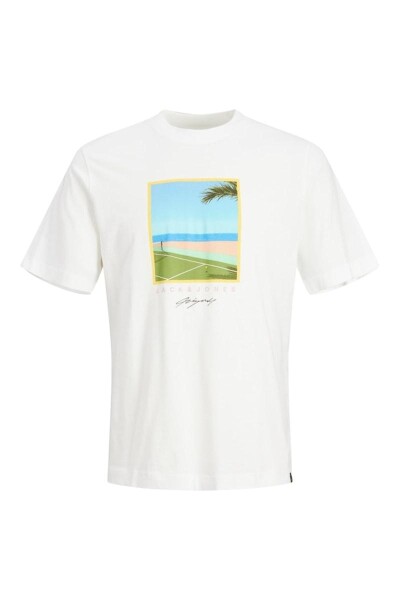 Camiseta Tulum Landscape Bright White
