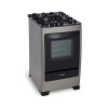 Cocina a Gas -James C 700 V Mesa Vidrio Kirkor Titanium