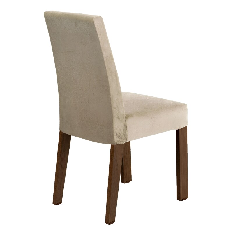 Juego Comedor Lumax Mesa Rustic Negra + 4 Sillas Fiona Crema