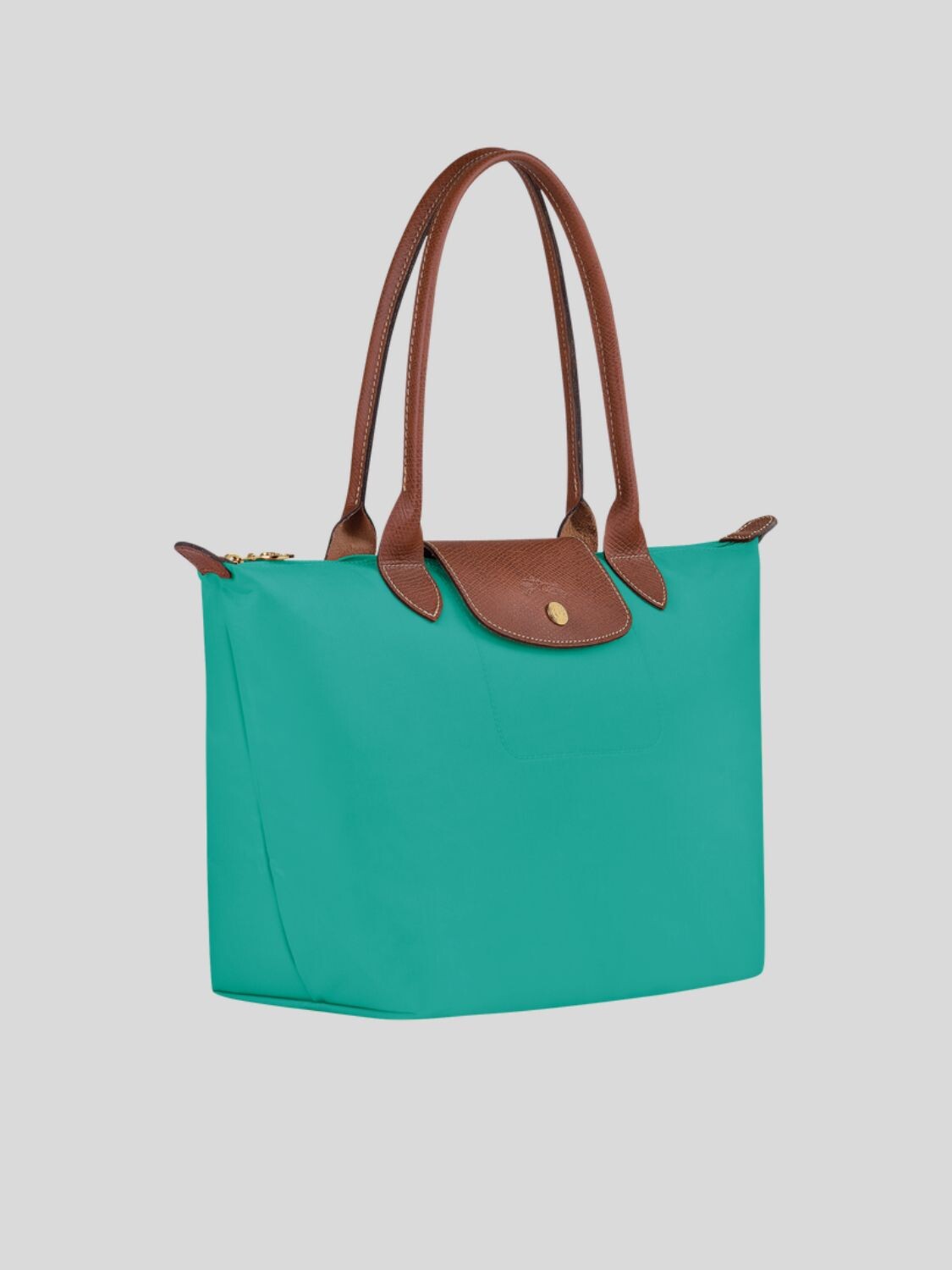 Longchamp -Cartera Longchamp plegable de nylon con cierre y asa larga, Le pliage M 0