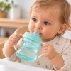 Vaso mumlove 6m+ boquilla silicona verde agua