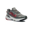 Fila Recovery Feminino Gris Claro/cereza Gris Claro-cereza