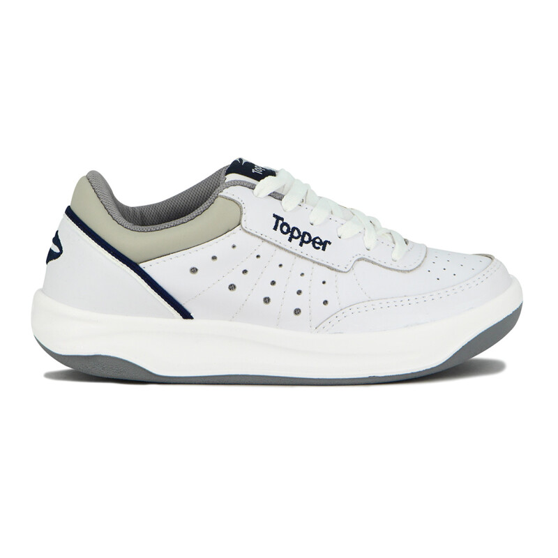 Topper X-forcer Bco Gris Hombre Blanco-gris