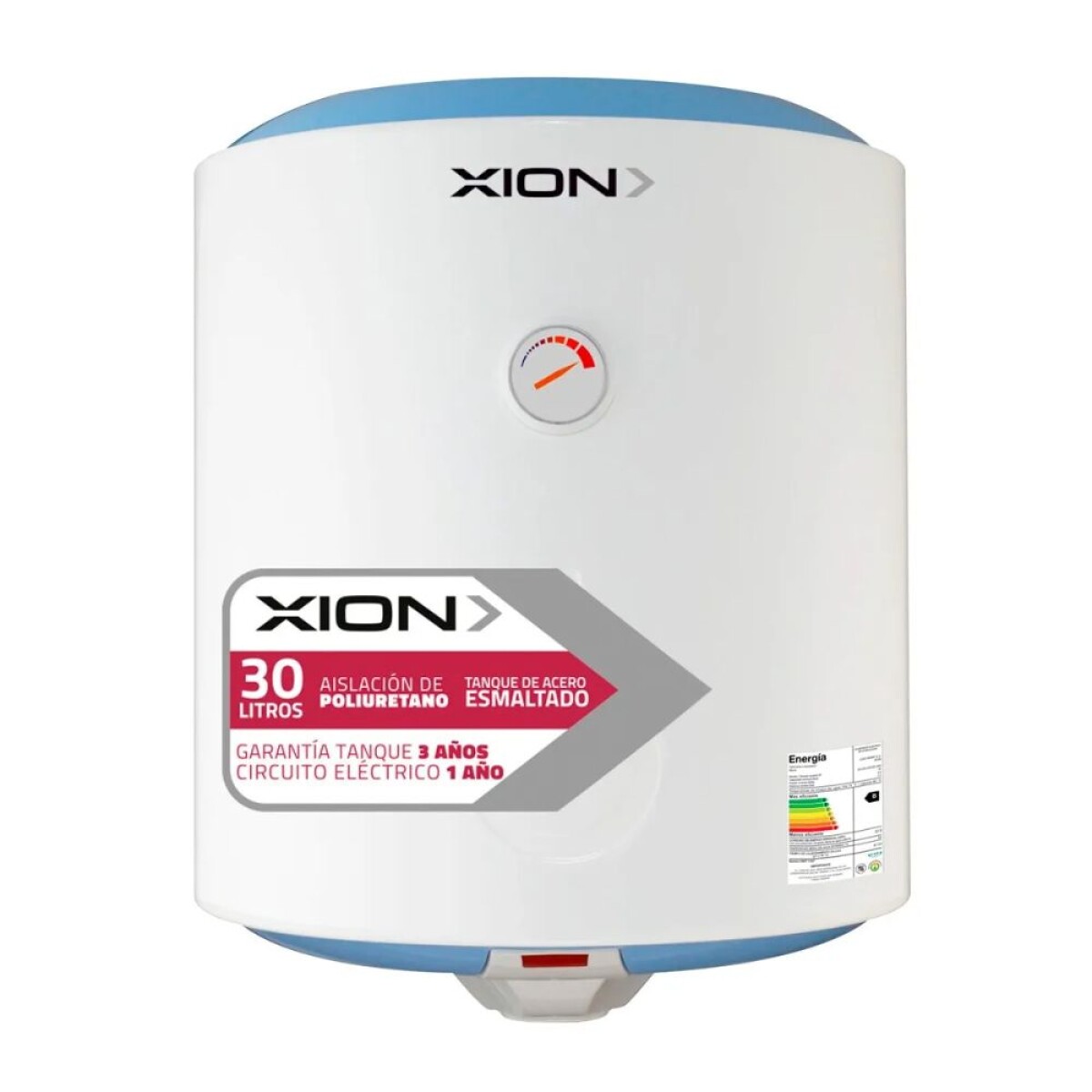 Calefón Xion 30 Litros Acero 