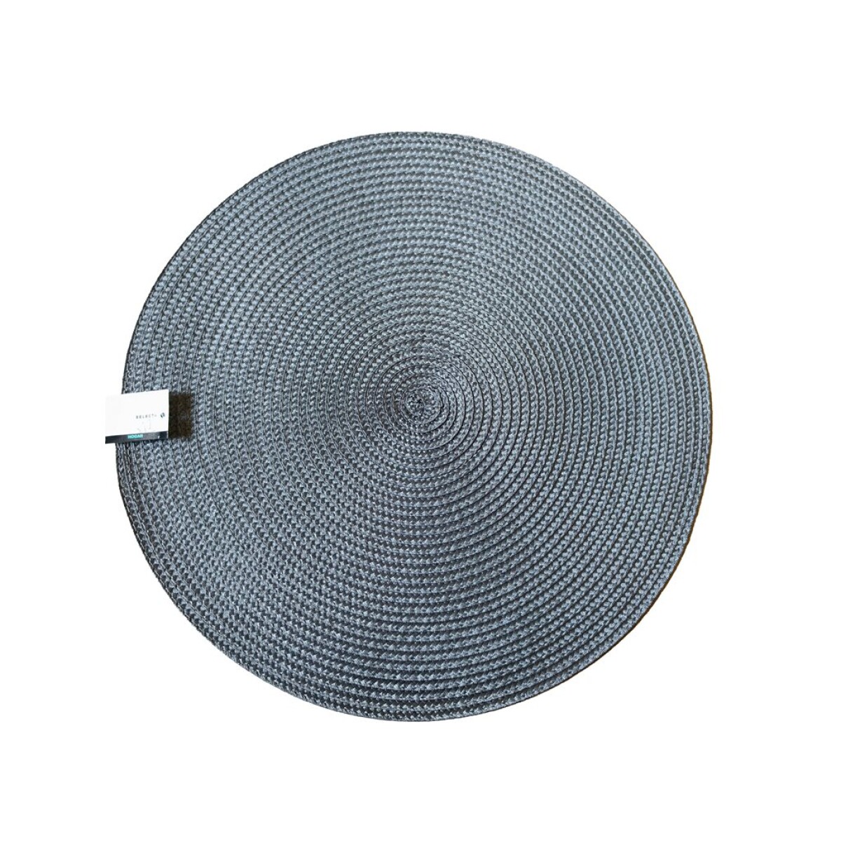 INDIVIDUAL TEJIDO CIRCULAR D38CM GRIS 