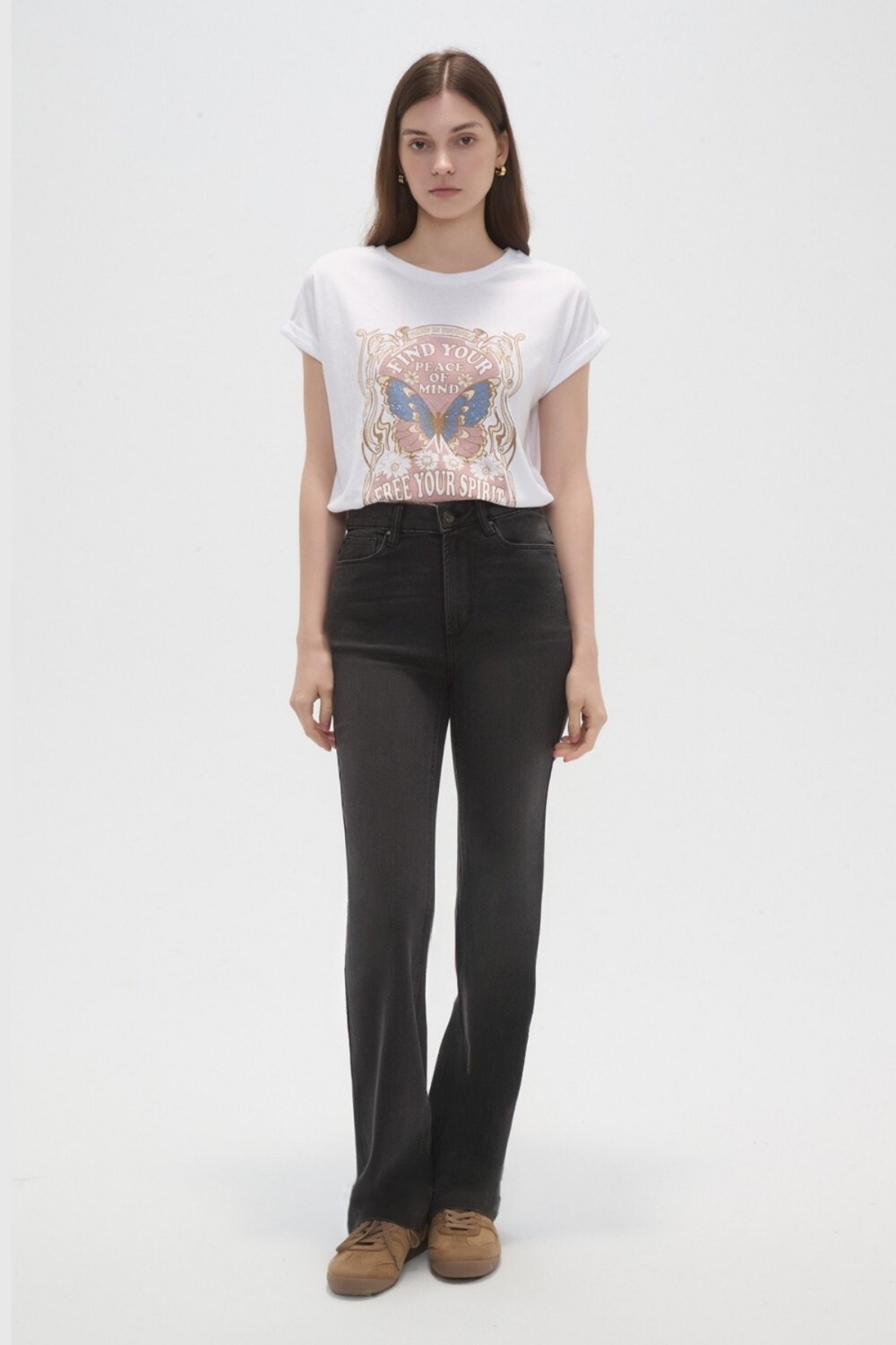 Pantalon Frankie Gris Medio