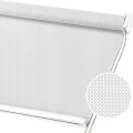 Cortina Screen Pvc Roller Tela Microperforada 1.50x2.00m Blanco