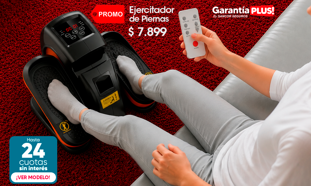 ¡Ejercitador de piernas en oferta!